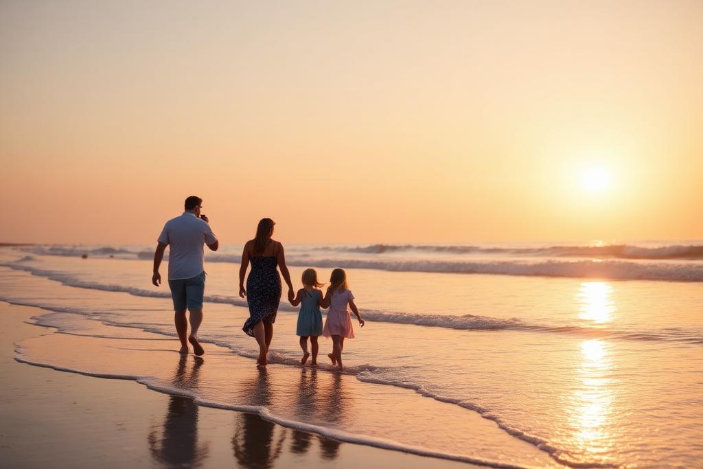 Primeira viagem à praia